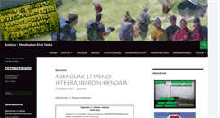 Desktop Screenshot of andatzamendizale.info